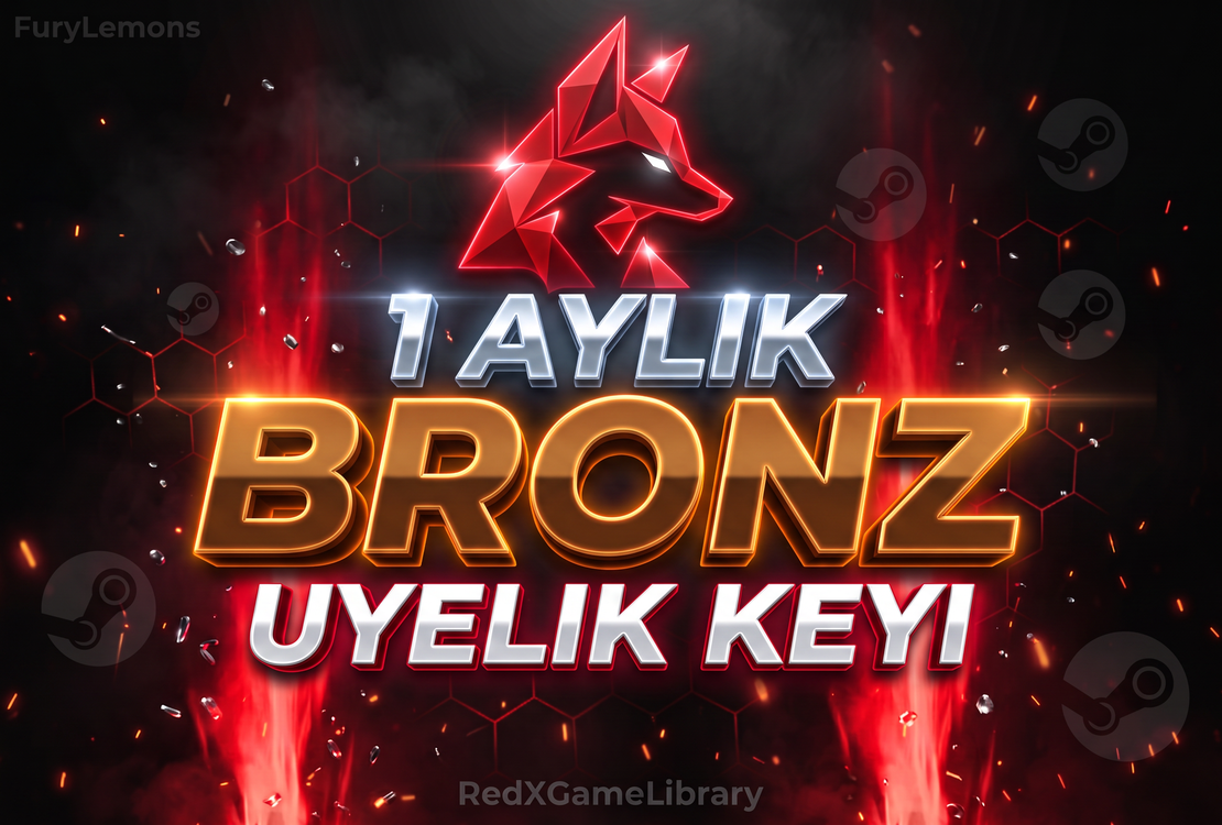 RedX Game Library Bronz Üyelik Rozeti